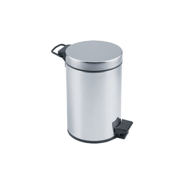 16 Litre Krom Pedallı Çöp Kovası - 