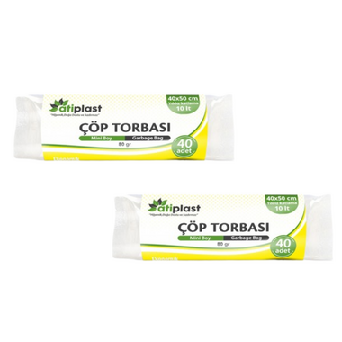 Atiplast Çöp Torbası Mini 40x50 cm (80 gr) - Atiplast