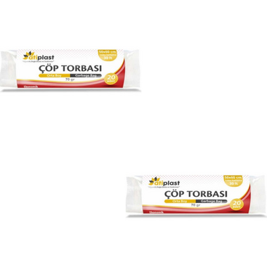 Atiplast Çöp Torbası Orta Boy 55x60 cm (70 gr) - Atiplast