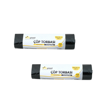 Atiplast Hantal Çöp Torbası 100x150 cm (1000 gr) - Atiplast