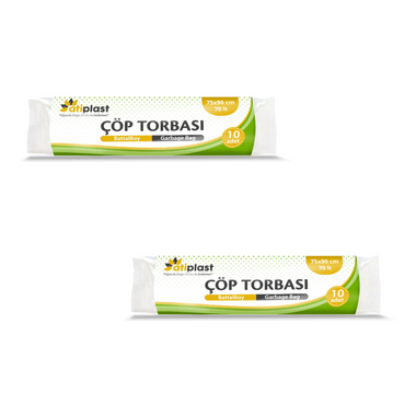 Atiplast Mavi Çöp Torbası 75x90 cm (300 gr) - Atiplast