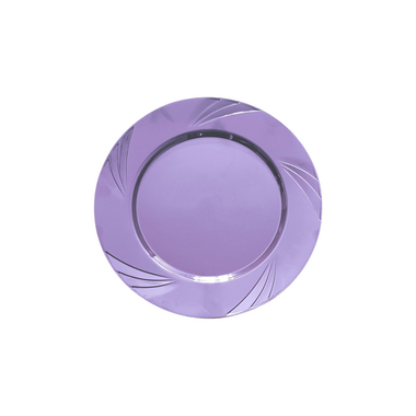 Lila Mika Parti Tabağı 26 cm - Afili Parti