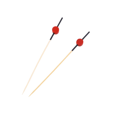 Bambu Kırmızı Meyve Kürdan 12 cm - 