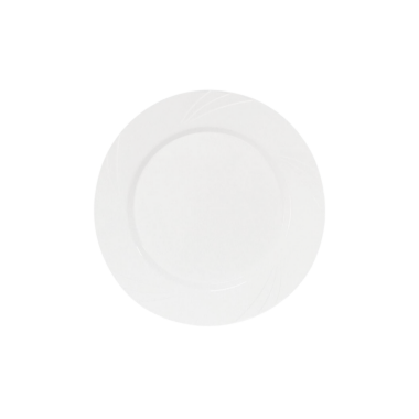 Beyaz Mika Parti Tabağı 22.5 cm - 