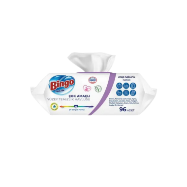 Bingo Arap Sabunu Lavanta 96'lı Paket Yüzey Havlusu - 