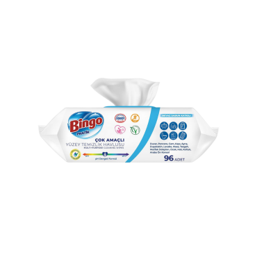 Bingo Beyaz Sabun 96'lı Paket Yüzey Havlusu - 