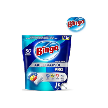 Bingo Bulaşık Makinası Tableti 50'li Kapsül - 