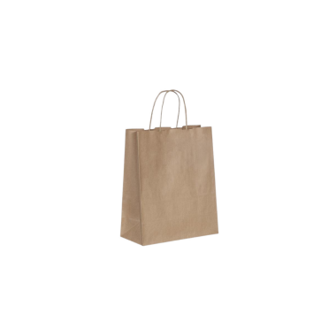 Büküm Sap Kraft Çanta 29x15x29 cm - 