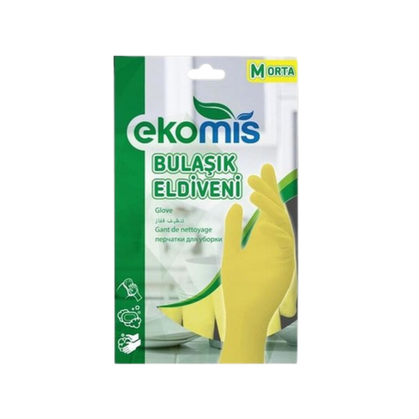 Ekomis Orta Boy Bulaşık Eldiveni - 1