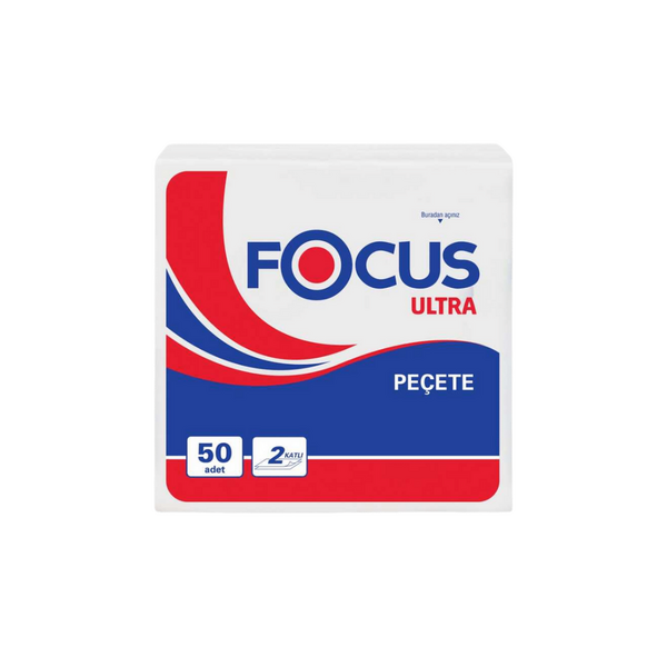 Focus 2 Katlı Ultra Peçete 30x30 (50'li) - 1