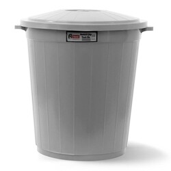 Herkül Boy Kapaklı Çöp Kovası (90 Litre) - 