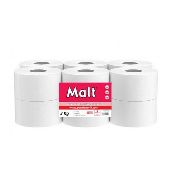 Malt Mini Jumbo Tuvalet Kağıdı 10 cm (3 kg) - 1