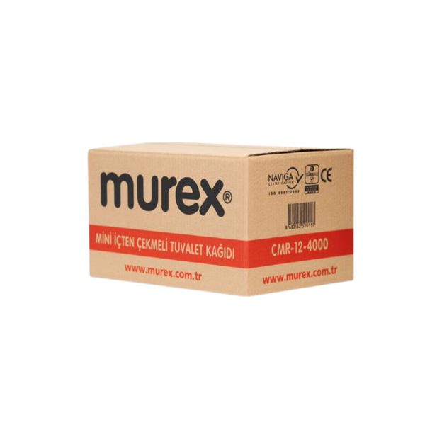 Murex Mini Cimri İçten Çekmeli Tuvalet Kağıdı 4 kg 12li Paket - 1