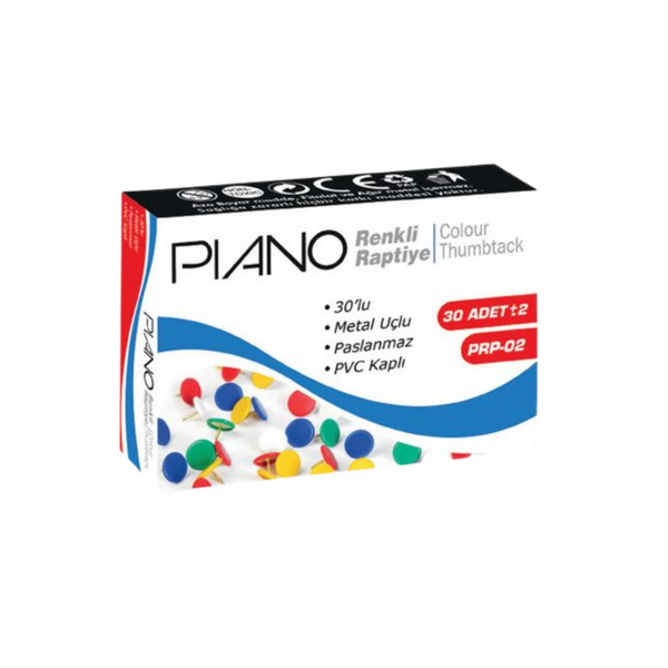 Piano Raptiye Renkli 36 Lı Hart-002 - 1