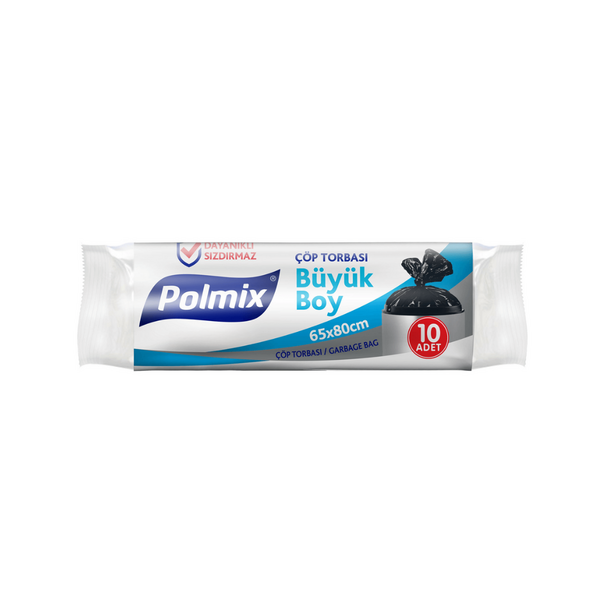 Polmix Mavi Çöp Torbası 65x80 160 gr - 1