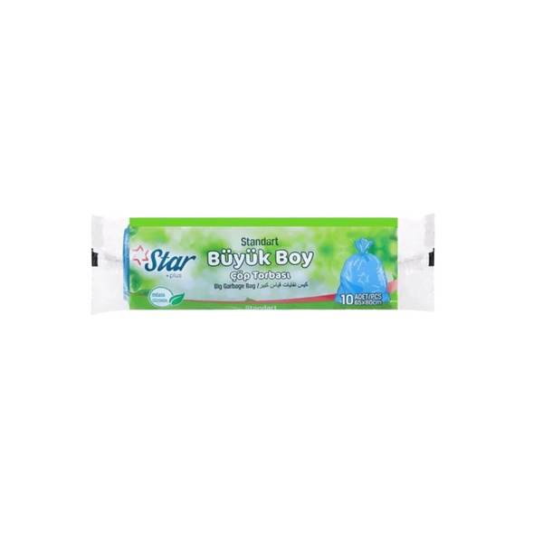 Star Büyük Boy Çöp Torbası 65x80 60 gr - 1