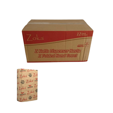 Zoka Z Katlı Dispenser Havlu 20x22 cm (100'lü) - Meteler